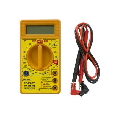 MULTITESTER DIGITAL BUZZER PRO MASTER AMARILLO