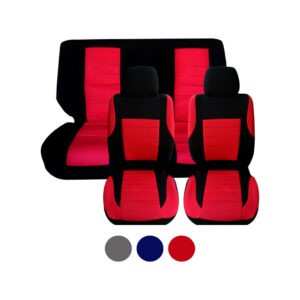 FUNDAS P/ASIENTO 8 PCS GRIS R01206G