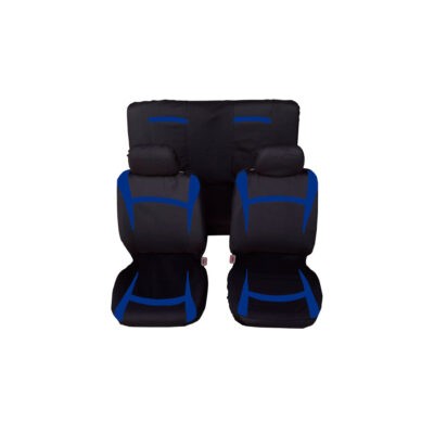 FUNDAS P/ASIENTO 6 PCS AZUL R01232Z