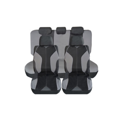 FUNDAS P/ASIENTO 9PIEZAS GRIS