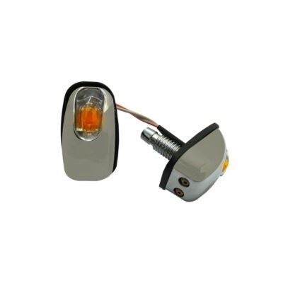 CHORRITOS C/LUZ AMARILLO CROMADO R01896Y