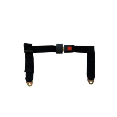 CINTURON DE SEGURIDAD 2 PUNTOS NEGRO