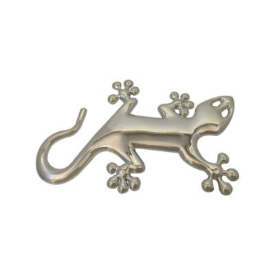 EMBLEMA CROMADO GECKO R02587 10X6CM