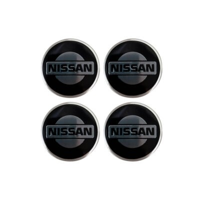 CALCOMANIA P/TAPA CENTROS 4PCS NISSAN