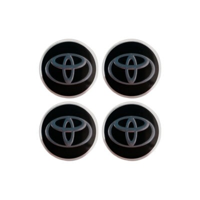 CALCOMANIA P/TAPA CENTROS 4PCS TOYOTA