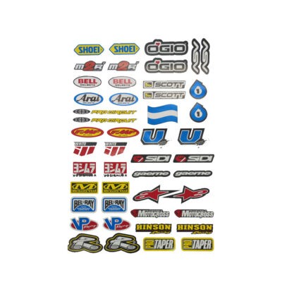 CALCOMANIA SHOEI OGIO BELL ARAI SIDI S-002-3