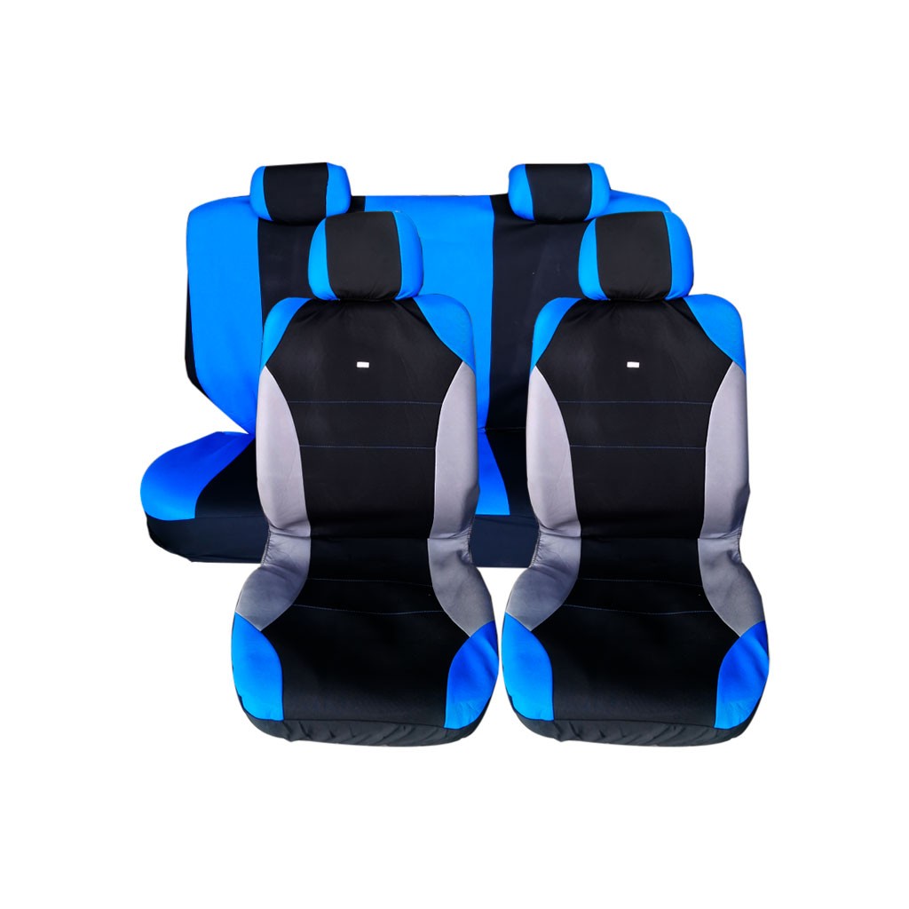 FUNDAS P/ASIENTO 8 PCS S16015-AZ/GN