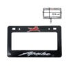 Porta placas plastico para moto Apache