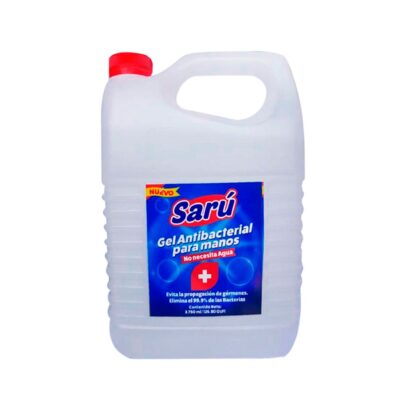 ANTIBACTERIAL GEL SARU 70% GALON