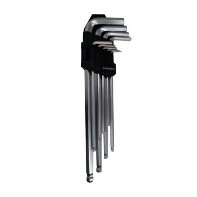 LLAVES ALLEN 9 PCS TIPO WOBBLE SB-842 22.5CM