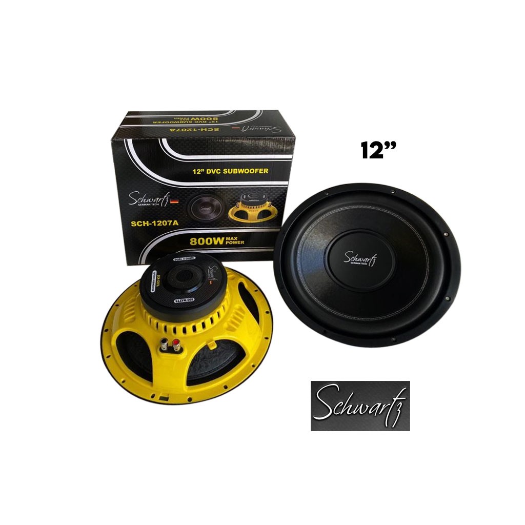Sub woofer Schwartz