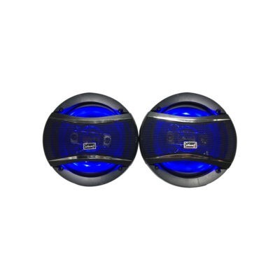 BOCINA P/CARRO 6.5 LUZ LED AZUL 150W