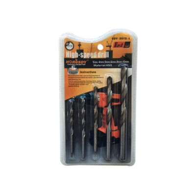 BROCAS 5 PCS ALTA VELOCIDAD HORUSDY