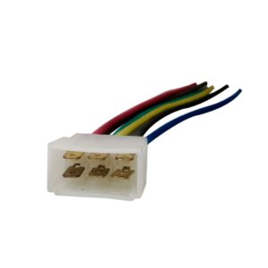 SOCKET 6 PIN MACHO 12 GAUGE (SJ-3765)