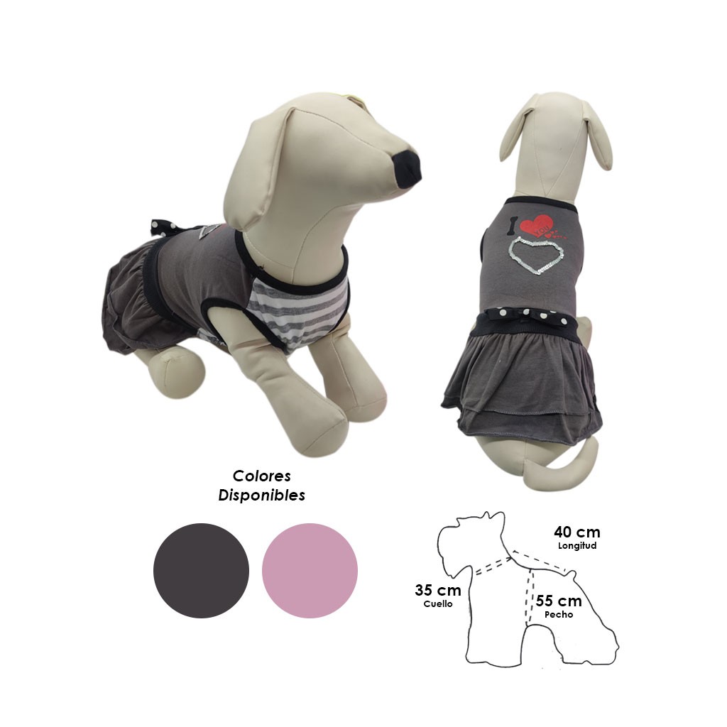 Ropa vestido para perro Guatemala