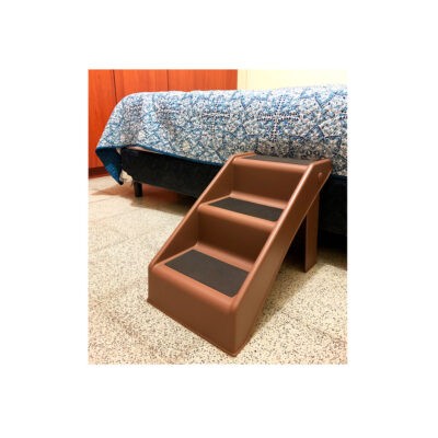 GRADAS P/MASCOTA 51X31X37.5CM CAFE SP520080