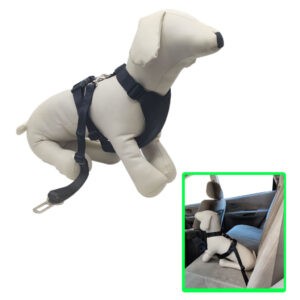 CINTURON DE SEGURIDAD L 15-25KG C/ARNES P/MASCOTA