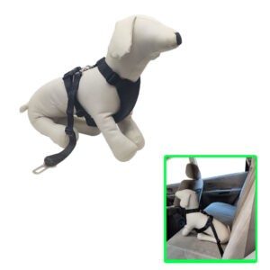 CINTURON DE SEGURIDAD M 5-15 KG C/ARNES P/MASCOTA
