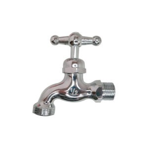 LLAVE DE CHORRO CROMADA METALICA BRICKELL 1/2-3/4