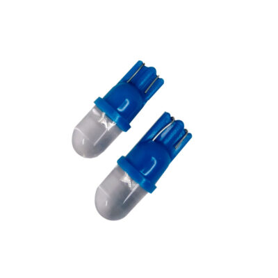 BOMBILLO T10-ROUND-BL LUZ AZUL 2 PCS