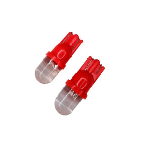 BOMBILLO T10-ROUND-RD LUZ ROJO 2 PCS
