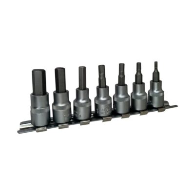 HERRAMIENTAS EN JUEGO SOCKETS 7 PCS