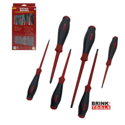 DESARMADOR ERGONOMICO 6 PCS AISLADO
