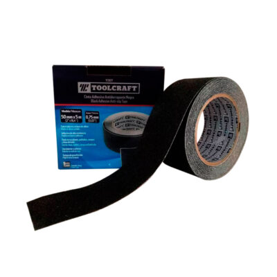 CINTA ADHESIVA ANTIDESLIZANTE NEGRA 50MMX5M