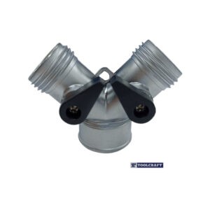 CONECTOR Y PARA MANGUERA 3/4 19MM METALICO
