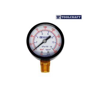 MANOMETRO 0-200 PSI TOOLCRAFT TC2031