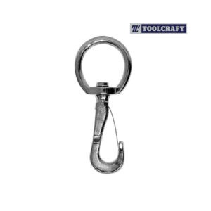 MOSQUETON DE U?A 4 1/4" C/ DESTORCEDOR 40KG