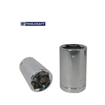 SOCKET 17MM RAIZ 1/2 6 PTS TOOLCRAFT