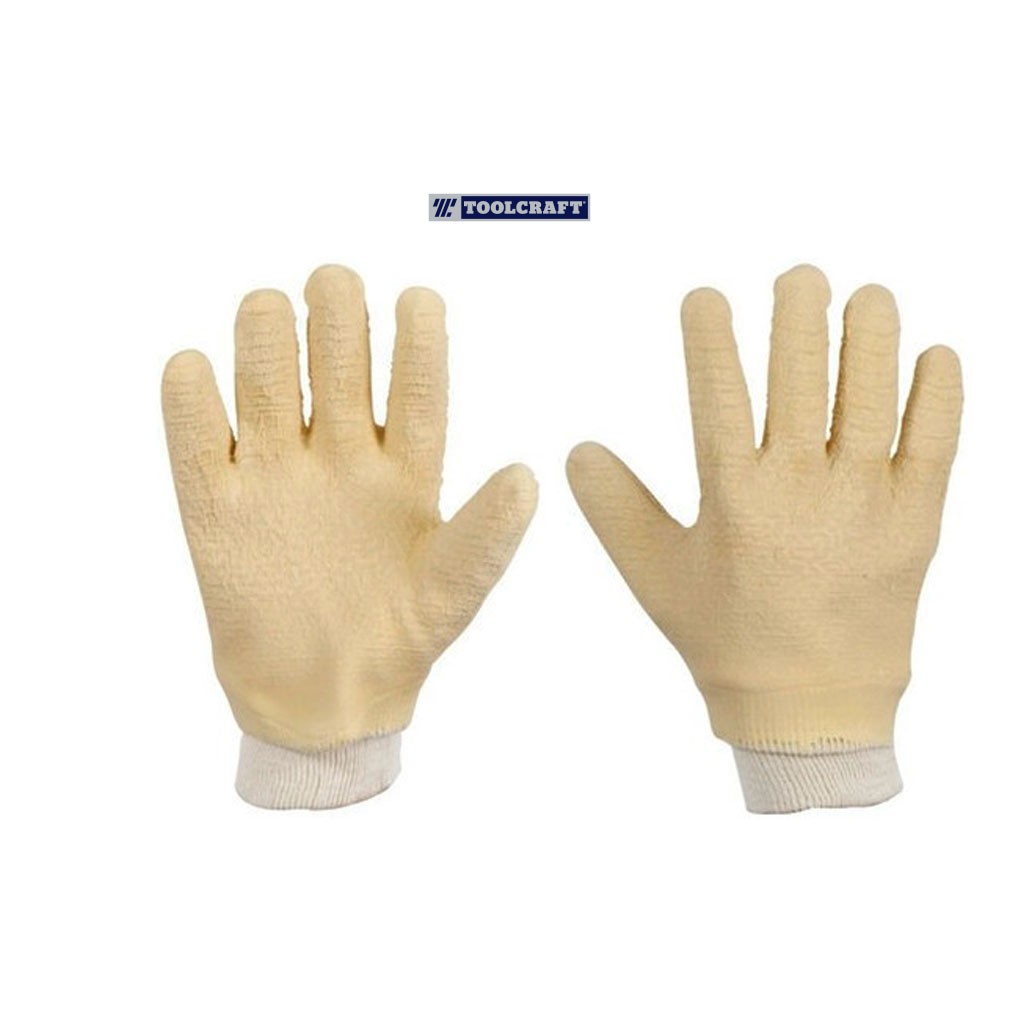 GUANTE MULTIUSOS ANTICORTES DE LATEX TOOLCRAFT