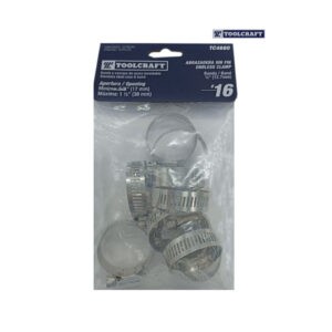 ABRAZADERA BANDA 5/8 A 1 1/2 10PCS 1/2 NUMERO 16