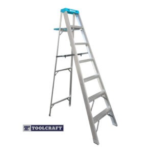 escalera de tijera 6 peldaños toolcraft guatemala