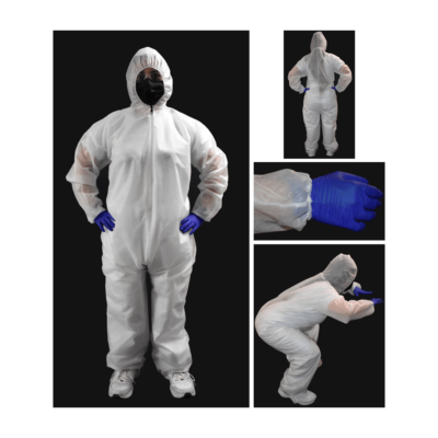TRAJE DE PROTECCION POLIPROPILENO BLANCO 80GR