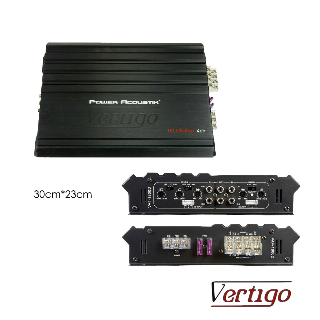 Amplificador para carro Power Acoustik