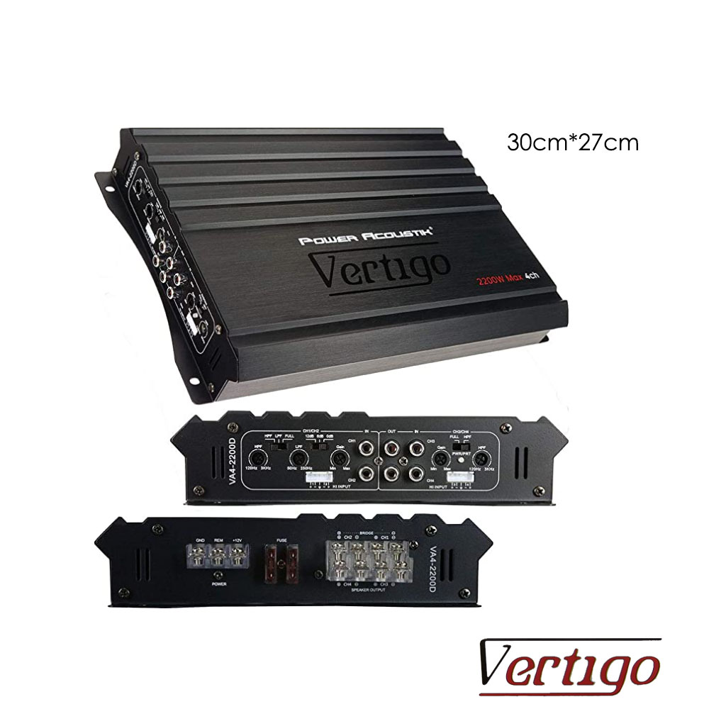 Amplificador para carro Power Acoustik