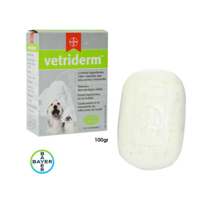 Jabón para perro Vetriderm