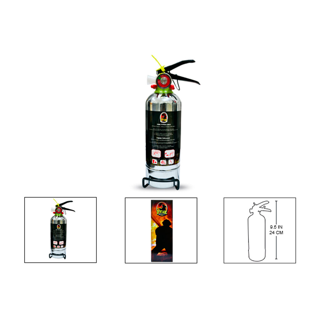 EXTINGUIDOR CROMADO VP2002C 0.5 KILO