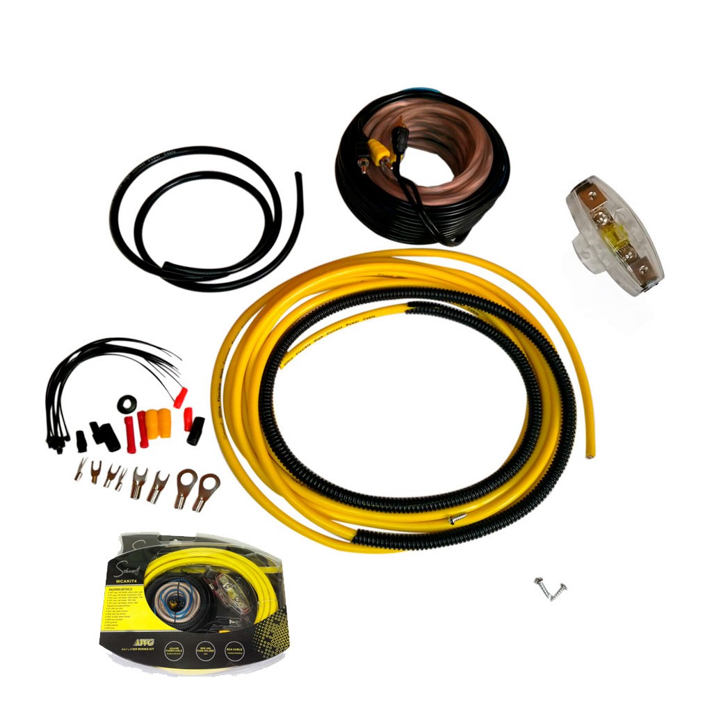 CABLES DE INSTALACION KIT 4AWG FUSIBLE MINI ANL