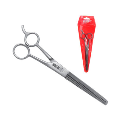 TIJERA P/PELUQUERO DE ENTRESACAR 71/2" WOLFOX