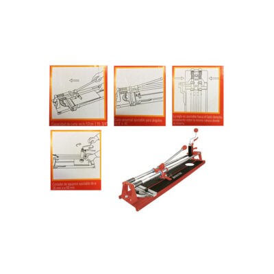 MAQUINA P/CORTAR AZULEJOS 16 PLG 400MM 4 EN 1