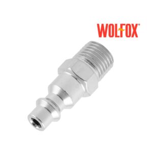 ACOPLADOR 1/4  DE ACERO MACHO WF0152