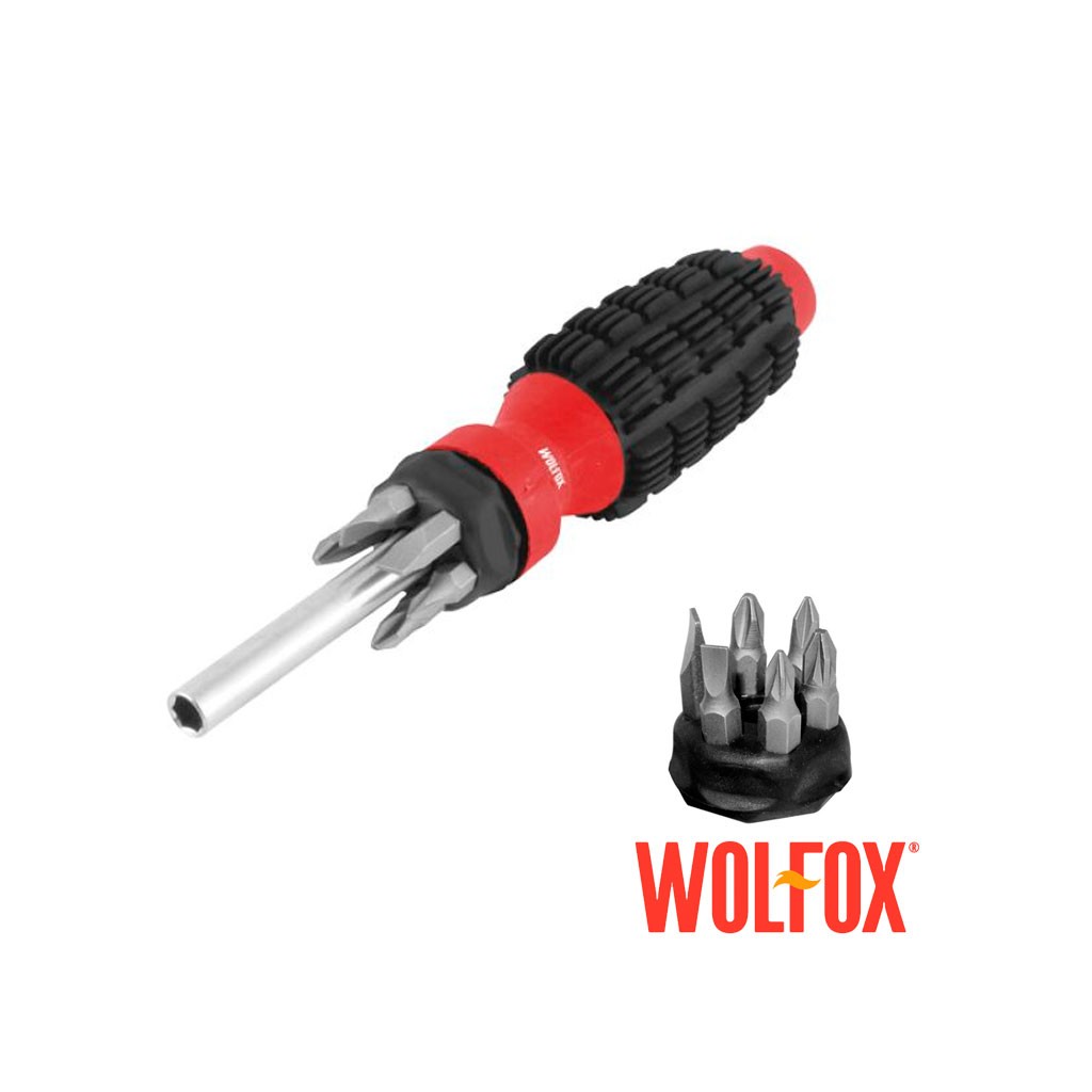 desarmador con 6 puntas wolfox guatemala