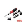 desarmador con puntas 34 pcs wolfox guatemala