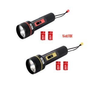 LINTERNA PLASTICA 3 LED C/BATERIAS INCLUIDAS