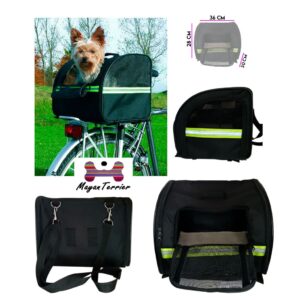 TRANSPORTADOR P/MASCOTAS BICI 36X30X28CM YF5209