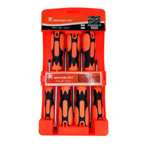 DESARMADORES C/ESTUCHE 7 PCS SHANG FEI CROMOVANADIO