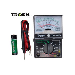 MULTITESTER ANALOGO DE BOLSILLO 9X6CM TROEN YX-1000A